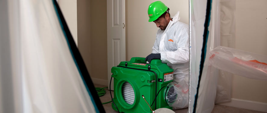 Downtown Austin, TX mold cleanup